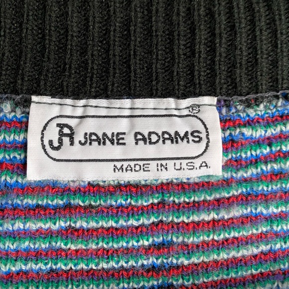 1980s/1990s VINTAGE JANE ADAMS KNIT SWEATER - Picture 2 of 4